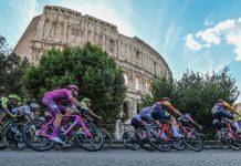 Every second counts as Red Bull KM set to disrupt 2025 Giro d’Italia Professional road cyclists competing in a race with the coliseum of Rome in the background