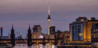 Berlin faces backlash over ‘sustainable’ Olympic bid Berlin with the river Spree at dusk with the Oberbaum Bridge and the famous Television Tower.