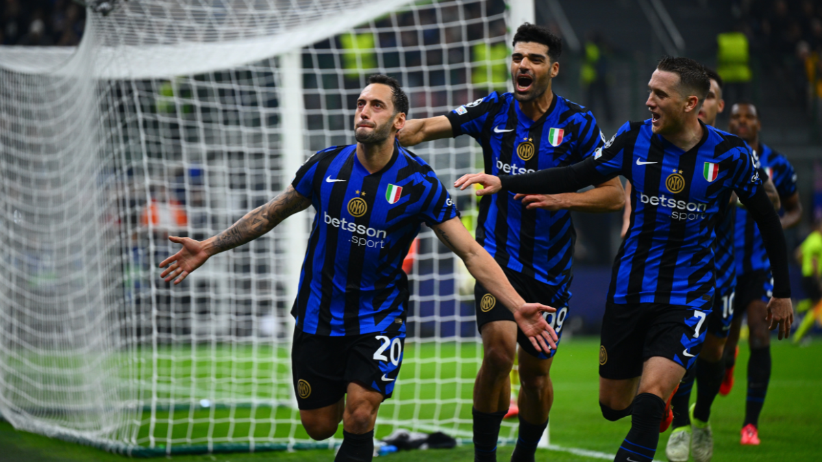 Betsson branding on Inter Milan's kit