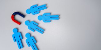 Why deals like CAA’s purchase of Portas are now the norm A magnet pulling blue male icons towards it, representing CAA's recent purchase of Portas