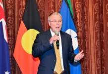 London Broncos unveil ambitious plans to return to Super League Gary Hetherington new London Broncos Owner speaking during the London Rugby League Launch at Australian Embassy Exhibition Hall, Australia House,