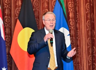 London Broncos unveil ambitious plans to return to Super League Gary Hetherington new London Broncos Owner speaking during the London Rugby League Launch at Australian Embassy Exhibition Hall, Australia House,