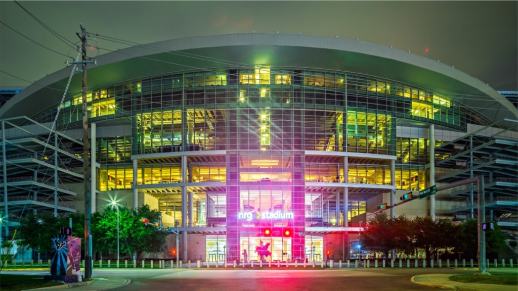 aPRIL 2017 hOUSTON tEXAS -Houston Texas NRG Football Stadium.