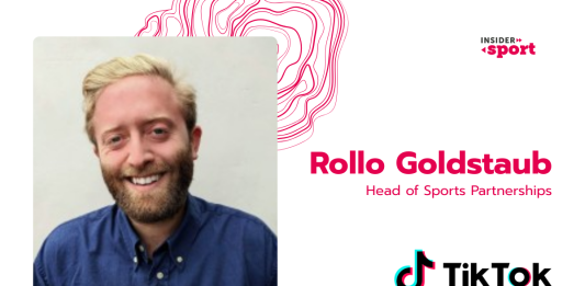 Rollo Goldstaub - head of sports partnerships at TikTok