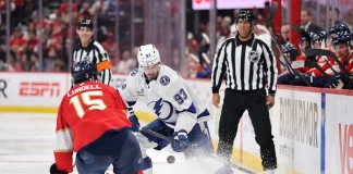 Tampa Bay Lightning partners with Scripps Sports for free game access Tampa Bay Lightning game against the Panthers at Amerant Bank Arena on Monday, April 28, 2025