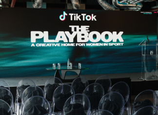How women’s sport is building its own audience with TikTok An image of the stage at the recent TikTok Playbook event