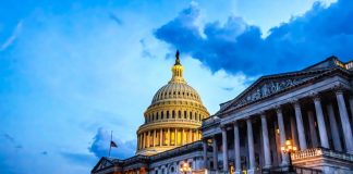 Will US tax reform spark a sports franchise sell-off? Image of Congress building in washington, following the vote on US tax reform 2025