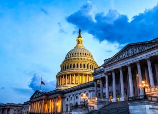 Will US tax reform spark a sports franchise sell-off? Image of Congress building in washington, following the vote on US tax reform 2025