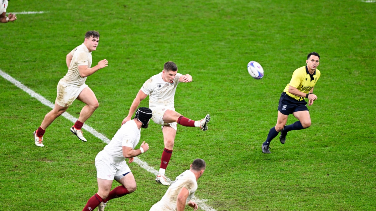 England rugby playing the Argentian side in 2023