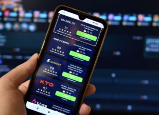 Brazil strikes landmark deal to tackle match-fixing in sports betting Man betting on sports using smartphone. Logged into bookmaker websites. Sports betting concept using smartphone