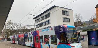 It’s not just about putting logos on ads for Unilever at Women’s EURO 2025 tram-with-Womens-EURO-2025-livery