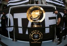 Europe shrugs as South America embraces FIFA Club World Cup Rio de Janeiro, Rio de Janeiro, Brasil - May 02, 2025. FIFA Club World Cup Tour - In the Travessa Bastos community with Botafogo players.