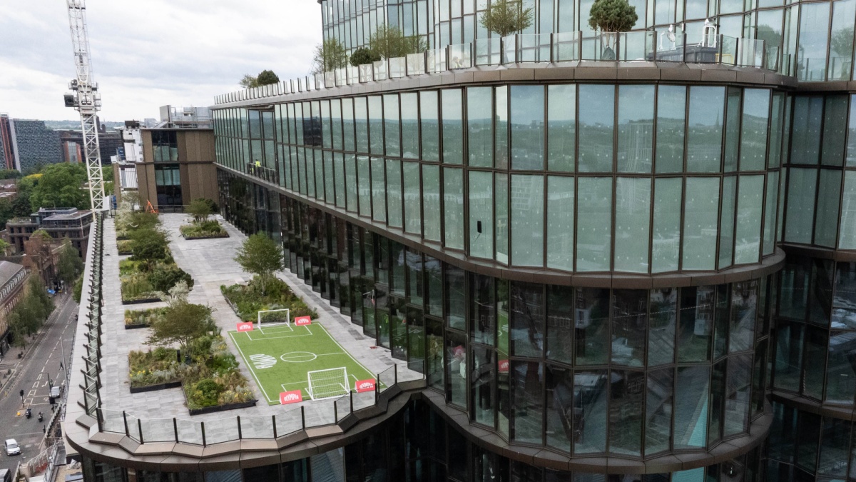 Premier League's new Olympia HQ.
