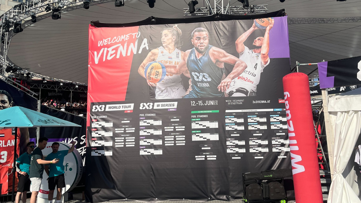 FIBA 3x3 basketball tournament in Vienna, 2025
