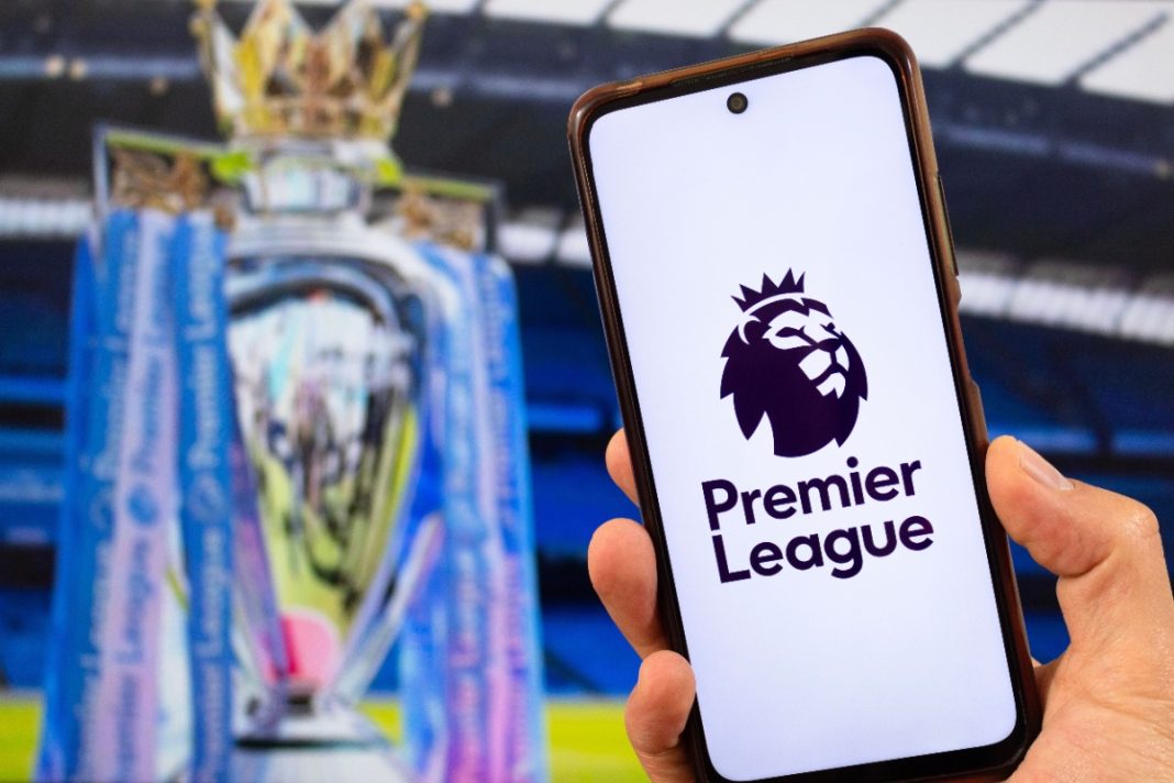 Premier league trophy