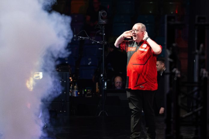 Stephen Bunting at PDC event
