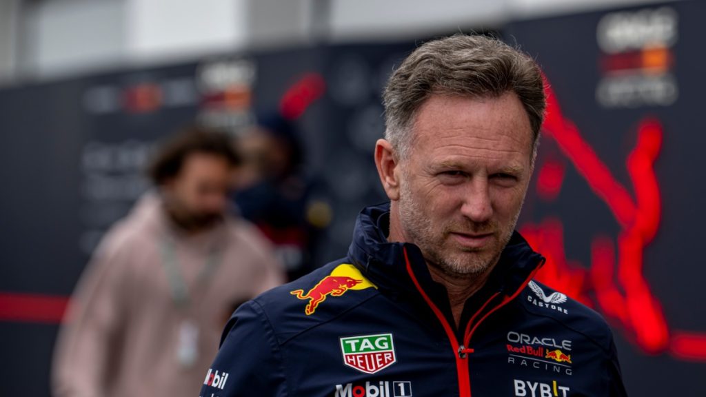 MONTRéAL, CANADA - June 18, 2023: Christian Horner, from The the United Kingdom competes for Red Bull Racing. Race day for the 2023 Formula 1 Canadian Grand Prix.