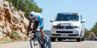 Decathlon to take full ownership of AG2R La Mondiale cycling team Image of a AG2R Mondial rider during the tour de France following Decathlon's ownership announcement