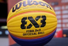 Exclusive: FIBA 3×3 targets new partners, new markets Bucharest, Romania - October 5, 2022: Wilson FIBA 3x3 official basketball during the FIBA 3x3 U23 world championship.