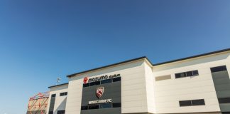 How ownership paralysis pushed Morecambe FC to the brink MORECAMBE, UK - July 20, 2021: The Mazuma Stadium formerly known as the Globe Arena for sponsorship reasons is the home of Morecambe FC