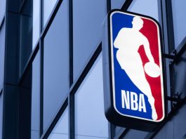 The reformation of the NBA is centred around European and US growth markets Image of the NBA sign