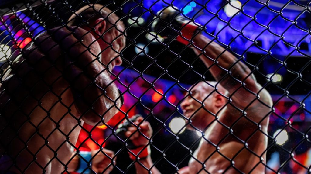 Oct. 27, 2021 - Hollywood, Florida, USA: 2021 PFL World Championship. MMA's biggest night. 6 World Title Fights at Hard Rock Live.