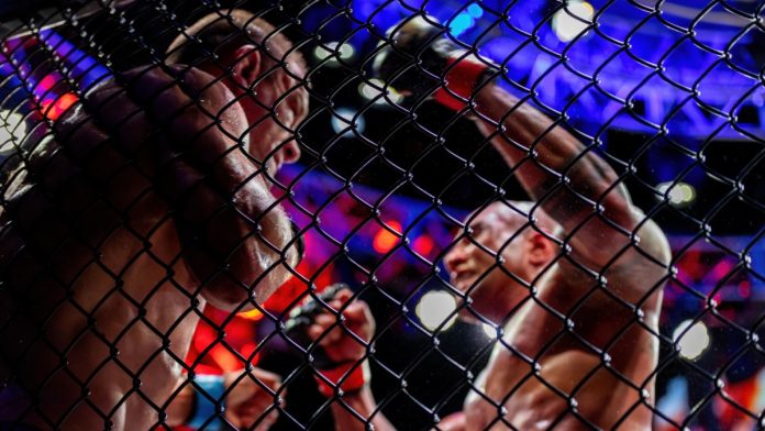Oct. 27, 2021 - Hollywood, Florida, USA: 2021 PFL World Championship. MMA's biggest night. 6 World Title Fights at Hard Rock Live.