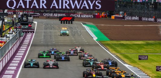 F1 at Silverstone.