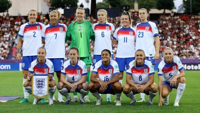 Women's Sport. England's Lionesses ahead of their game against the Netherlands