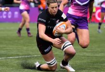BBC gives weekly stage to domestic women’s rugby in World Cup year Sophie De Goede during a Premiership Women's Rugby encounter between Saracens and Loughborough Lightning at StoneX Stadium.