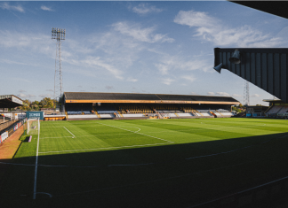 Inside the football club putting AI in charge of its contracts Image of Cambridge United's home ground at Abbey Road