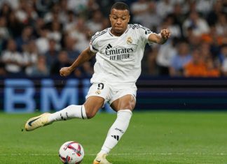 Disney+ adds La Liga matches to UK and Ireland portfolio Madrid, Spain - 09 21 2024: Kylian Mbappe seen during LaLiga EA SPORTS game between teams of Real Madrid FC and RCD Espanyol de Barcelona at Estadio Santiago Bernabeu.