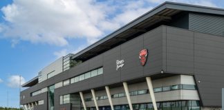 Salford Red Devils issue statement regarding long-term stability Manchester, United Kingdom - 2nd Aug 2025: The Salford Community Stadium that is home to both the Sale Sharks and Salford Red Devils Rugby Clubs.