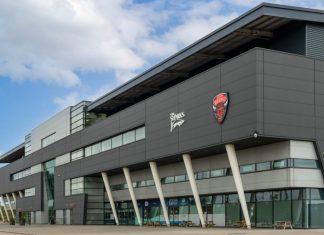 Salford Red Devils issue statement regarding long-term stability Manchester, United Kingdom - 2nd Aug 2025: The Salford Community Stadium that is home to both the Sale Sharks and Salford Red Devils Rugby Clubs.
