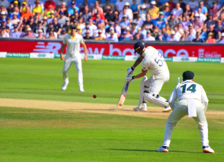TNT Sports secures exclusive UK rights for 2025/26 Ashes series Ben Stokes plays at a ball against Australia early on Day 4 of the 3rd Test of the 2019 Ashes at Headingley. Photo to illustrate TNT Sport taking on the UK broadcast