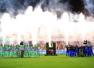 Is The Hundred England’s IPL moment or something riskier? Teams from the 2024 The Hundred lift the cricket trophy