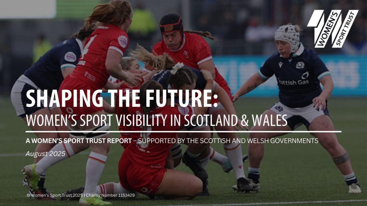 Cover image of Women's Sport Trust report on Scotland and Wales