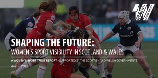 Scotland missed the Euros. Its fans didn’t. Cover image of Women's Sport Trust report on Scotland and Wales