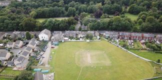 Inside Old Glossop CC: Life of a cricket chairman Birdseye view of Old Glossop Cricket ground. Image: Andy McCarron
