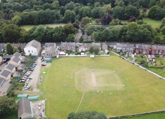 Inside Old Glossop CC: Life of a cricket chairman Birdseye view of Old Glossop Cricket ground. Image: Andy McCarron
