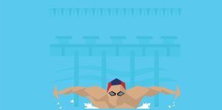 Ben Proud becomes first UK athlete to join pro-doping Enhanced Games Illustration Of Male Swimmer Competing In Butterfly Event following the announcement of Ben Proud
