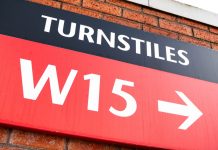 Is the Premier League losing the black market ticketing battle? Old Trafford, Greater Manchester - May 29th 2025: W15 Stretford End turnstiles at Old Trafford Stadium, Manchester United of Premier League.