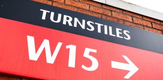 Is the Premier League losing the black market ticketing battle? Old Trafford, Greater Manchester - May 29th 2025: W15 Stretford End turnstiles at Old Trafford Stadium, Manchester United of Premier League.
