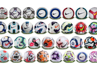 Is the Premier League ready for the Puma era? Image of all the footballs used during Premier League Seasons
