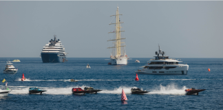 Pilots at the helm of E1’s new wave E1 racebirds at the Dubrovnik GP.