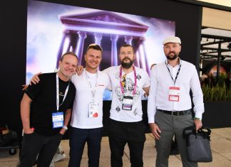 Why Rubens Barrichello has swapped racing lines for iGaming boardrooms Image of Rubens Barrichello with SOFTSWISS founder and CEO van Montik and Rasmus Sojmark, CEO of SBC