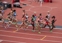 World Athletics reports record Olympic reach but faces questions on long-term sustainability Image of the 1500m athletics race at the 2024 olympics