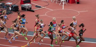 World Athletics reports record Olympic reach but faces questions on long-term sustainability Image of the 1500m athletics race at the 2024 olympics