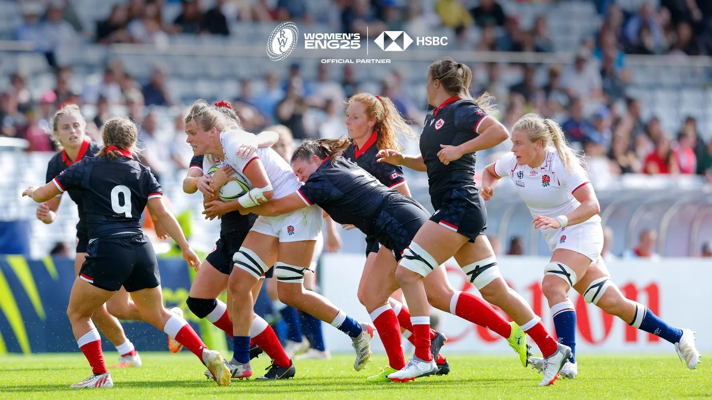 Image of the women's rugby world cup 2025