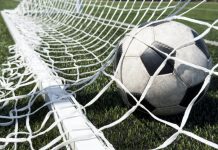 How brands are winning fans in women’s football Goal in the back of net in soccer game. Representing the Baller league withdrawing from Germany
